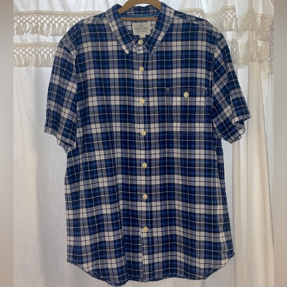 True Grit Plaid Button Down - Picture 1 of 3